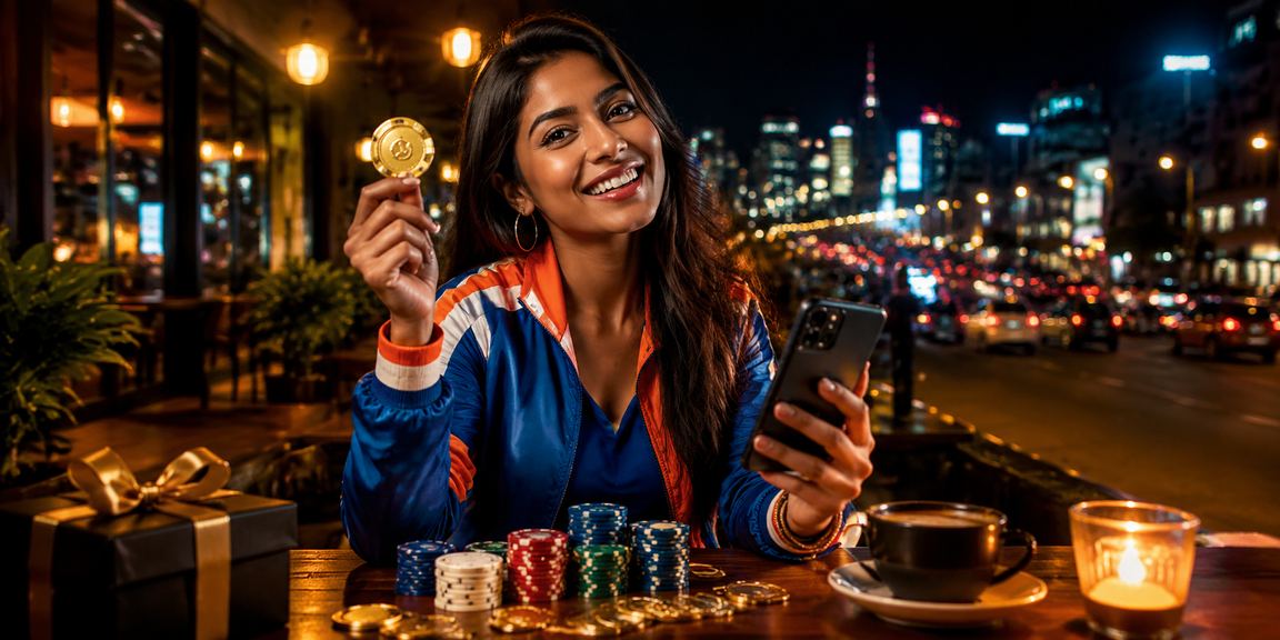 Young man betting on cricket using smartphone in Bangalore
