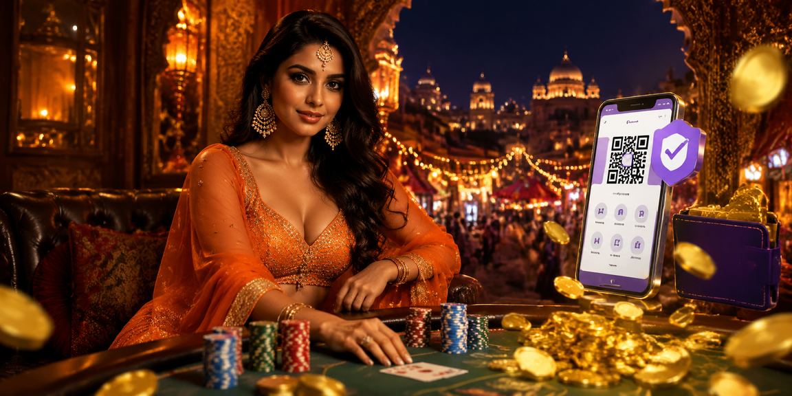 Player enjoying online poker game on mobile in India